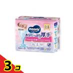 ショッピングムーニー ムーニー おしりふき 水分たっぷり厚手 詰め替え用 192枚入 (64枚×3コ)  3個セット