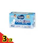 ショッピングムーニー ムーニー おしりふき トイレに流せるタイプ 詰め替え用 162枚入 (54枚×3コ)  3個セット