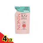 ショッピングミノン ミノン 全身シャンプー さらっとタイプ 380mL (詰め替え用)  4個セット