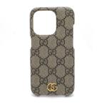 GUCCI iPhone15 Pro для смартфон кейс GGs шкив m763801 Gucci бесплатная доставка ломбард Kobe ... -260042