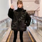 子供服 ダウンコート キッズ 男の子 ベンチコート ジュニア 中綿コート ショート丈 女の子 ジャンパー ジャケット 防寒 引きひも アウター 通園 通学 普段着