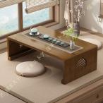  складной low стол складной дизайн японский стиль кофе стол пол стол сборка не необходимо living татами чай стол бамбук складной кофе 