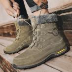ムートンブーツ メンズ ブーツ 靴 スノーシューズ ショートブーツ レースアップ 裏ボア 裏起毛 シューズ ワークブーツ 編み上げ 秋冬 暖か 防寒 撥水 耐摩耗