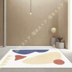 ラグ カーペット 北欧テイスト 丸洗い 北欧 長方形 スベリ止め ホットカーペット対応 おしゃれ 折り畳み可能 ミニラグ ジュータン 掃除易い 客間 夏用 玄関用