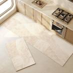 キッチンマット 撥水 拭ける キッチンまっと 防水・防油・はっ水 台所マット 洗濯いらず・お手入れ簡単 廊下マット 台所マット カットできる キッチンラグ