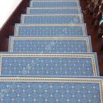  лестничный коврик модный лестница предотвращение скольжения коврик складывать искривление . цветочный принт лестница ковровое покрытие коврик звукоизоляция царапина предотвращение предотвращение скольжения поглощение домашнее животное пара охлаждение промывание в воде адсорбционный коврик переворачивание предотвращение 