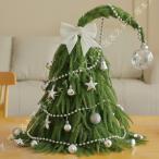 ミニクリスマスツリー 飾り付き 小さめ 