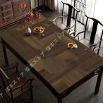 テーブルクロス はっ水 防水 模造木目保護マット ダイニングテーブルマット PU 木目 食卓カバー 耐熱 カット可 防油 防塵 キズ防止 汚れ防止 滑り止め