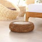 丸形 座布団 シーグラス い草 座布�