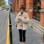  боа жакет боа флис боа блузон женский флис стиль симпатичный fwafwa.... внешний tops защищающий от холода пальто теплый большой размер 