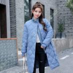 ダウンベンチコートウエストベルトコ...