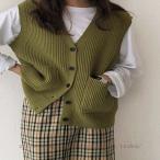  женский свитер вязаный лучший choki свободно короткий простой безрукавка офис tops одноцветный V шея рукав . нет весна осень-зима мода 