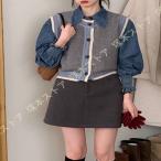  женский вязаный лучший свитер кнопка кардиган одноцветный раунд шея большой размер модный свободно .. осень-зима ребра безрукавка накладывающийся надеты способ 