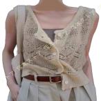  круг шея топ женский лето без рукавов ... плетеный tops вязаный майка cut and sewn вязаный лучший тонкий свободно модный Layered передний открытие 