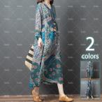 ショッピングワンピース 夏 レディース レディースワンピース ワンピース 無地 袖 春 夏 透けない 大きいサイズ デイリーに大活躍 癒され系 森ガール おしゃれ 柔らか生地 シンプル 体型カバー