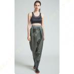  забродный полукомбинезон рыбалка для костюм влагостойкая обувь PVC водонепроницаемый резиновые сапоги скольжение предотвращение туловище есть сапоги пересадка риса свежая рыба магазин мойка машин для мужчин и женщин вода суша обе для костюм уличный длинный длина предотвращение бедствий 