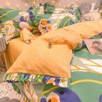 Yahoo! Yahoo!ショッピング(ヤフー ショッピング)姫系 布団カバーセット 北欧風 シングル 掛け布団カバー おしゃれ 3点セット ベッドカバー フリル かわいい 枕カバー ベッドスカート ダブル 4点セット