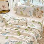 肌掛け布団シングル2重ガーゼケット...