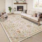 ラグ カーペット 2畳 1畳 ホットカーペットカバー ラグマット 床暖房対応 おしゃれ ペルシャ柄 洗える スベリ止め ペルシャ絨毯 長方形 抗菌 防臭 防ダニ