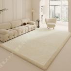 洗える ラグマット 滑り止め 1畳/2畳 ふわふわラグマット ラグ 長方形 ラグカーペット カーペット ホットカーペット対応 床暖房対応 おしゃれ ベルギー風
