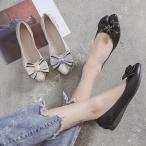 レディース フラットパンプス ヒールなし フラット 走れるパンプス ポインテッドトゥ 痛くない 歩きやすい 履き易い フォーマル カジュアル キレイめ お洒落