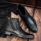 ビジネスブーツ メンズ サイドジップ エンジニアブーツ ワーク 紳士靴 カジュアルシューズ ウォーキング 防水 アウトドア ショート丈 秋冬