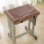 竹 シートクッション ひんやり 天然素材 夏 冷却マット 通気性 涼み 竹マット 肌にやさしい クール 滑りにくい 通気性 ソファーマット オフィス椅子