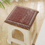 竹 シートクッション ひんやり 天然素材 夏 冷却マット 通気性 涼み 竹マット 肌にやさしい クール 滑りにくい 通気性 ソファーマット オフィス椅子