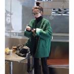  боа пальто женский меховое пальто пальто короткий осень-зима боа внешний перо ткань теплый котороткое пальто нежный одноцветный длинный рукав tops зима симпатичный часть магазин надеты 