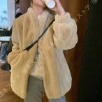  боа блузон боа жакет женский симпатичный боа пальто мода теплый зима свободно длинный рукав защищающий от холода нежный .... внешний теплый одноцветный 