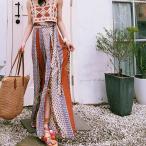 ワイドパンツレディースゆったりエス...