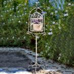 プランタースタンド 花台 アイアンバードケージプランター プランターケージ スタンド おしゃれ ディスプレイ アンティーク 鉢植え植物棚ディスプレイスタンド