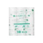 ショッピングトイレットペーパー シングル 【個人様購入可能】●泉製紙 エコロ110 トイレットペーパー シングル （1ロールずつ紙包装あり） 18ロール 3袋 送料無料 00508