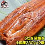 超特大 うなぎ 蒲焼き 平均330g前後×2尾 タレ付き (中国産 うなぎ ウナギ 鰻)