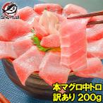 ショッピングわけあり (訳あり わけあり ワケあり)本まぐろ 中トロ 200g (まぐろ 本マグロ 鮪 刺身)