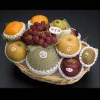 【10月の旬のフルーツバスケット】 『秋のフルーツ７種かご盛り』frt　○