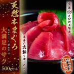 豊洲市場開場1周年記念商品 天然本マグロ たっぷり500g 6人前前後 ちょっと訳ありサク まぐろ 鮪 冷凍 送料無料