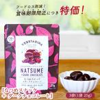 VEGETARINA（ベジタリーナ） 『なつめスナック＋ダークチョコレート』 3袋（1袋 25g） ※常温 送料無料