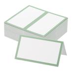 PATIKIL 50 листов стол сиденье карта 3.5 x 2" blank имя сиденье карта свадьба resepshombi.fe для зеленый 
