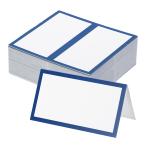 PATIKIL 50 шт стол именная табличка 3.5 x 2" blank имя p гонки карта свадьба resepshombi.fe для темно-голубой 