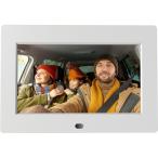 KEIAN KDP07-N01-WH デジタルフォトフレーム 静止画 動画対応 7インチ  ホワイト