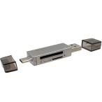 LTL Relation CMCRC003SL TypeC устройство для считывания карт Windows Mac планшет смартфон соответствует серебряный 