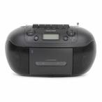 マクセル MXCR-200 Bluetooth対応 CDラジオカセットレコーダー USBメモリー・microSDカード再生 録音可能 ブラック