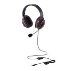エレコム HS-G30BK ゲーミングヘッドセット 40mmドライバー オーバーヘッド型 ブラック