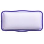 エレコム MOH-UKS01PU リストレスト パームレスト ショートサイズ 手首 負担軽減 ウェーブデザイン パープル