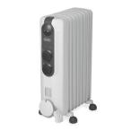 ショッピングデロンギ オイルヒーター デロンギ 8畳 RHJ35M0812-DG アミカルド オイルヒーター 1200W 8〜10畳 ピュアホワイト＋ブラック