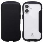 ショッピングreflection HAMEE ［iPhone 16専用］iFace Reflection ダイアリー ポリカーボネート クリアケース iFace ブラック 41-980293