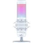 HyperX QuadCast S белый USB подключение 4 образец. направленность подставка Mike RGB свет гарантия производителя 2 год [519P0AA]
