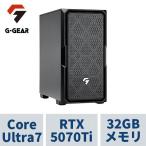 ge-mingPC G-GEAR GE7J-M253BH/SP1 CoreUltra7 /RTX5070Ti /32GB память /2TB SSD /WiFi+Bluetooth соответствует 