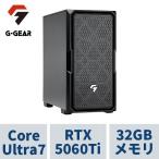 ge-mingPC G-GEAR GE7J-E261B/NT1 CoreUltra7 270K Plus /RTX5060Ti(8GB версия ) /32GB память /1TB SSD /WiFi7+Bluetooth соответствует 